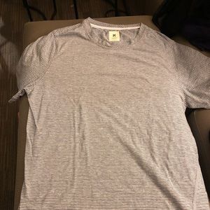 Tracksmith Horizon Tee gray ivory men’s medium